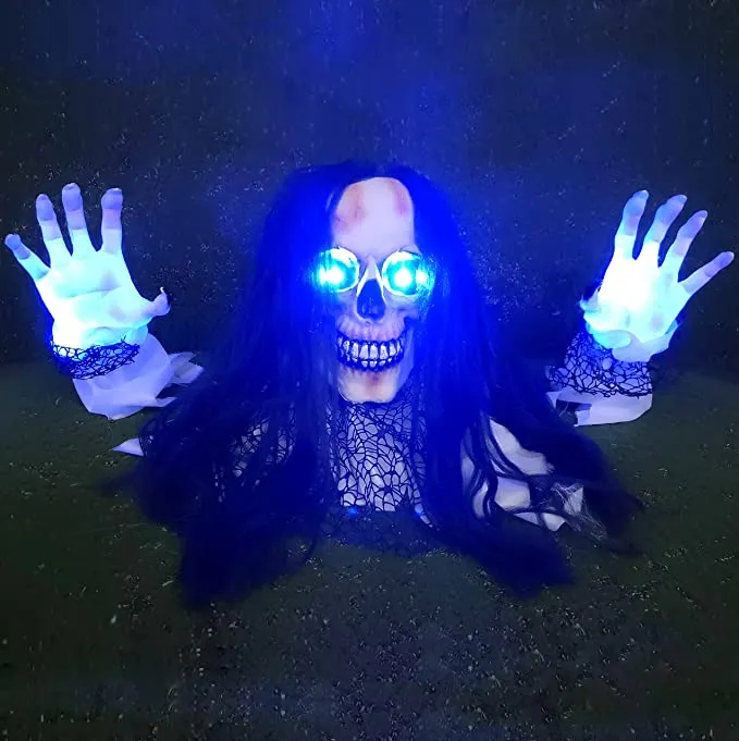 Joyin Light-up Skeleton Groundbreaker - Halloween Decorations
