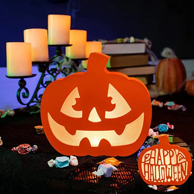 Joyin Pumpkin Shadow Box - Halloween Decorations