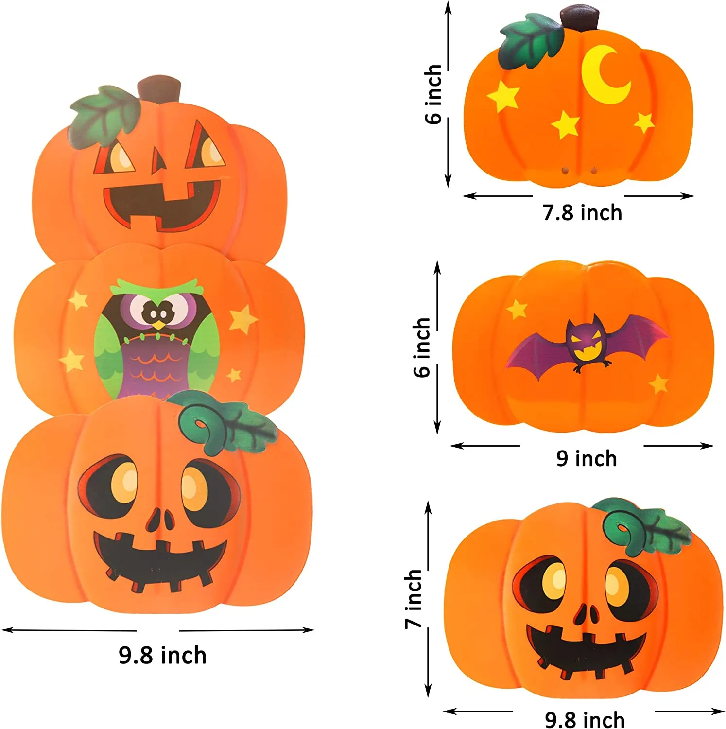 Joyin 2Pcs Pumpkin & Ghost Metal Stake - Halloween Decorations 4 Joyin 2Pcs Pumpkin & Ghost Metal Stake - Halloween Decorations - Image 4