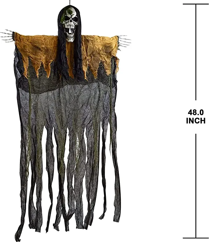 Joyin 3Pcs Scary Hanging Skeleton 48in - Halloween Decorations 4 Joyin 3Pcs Scary Hanging Skeleton 48in - Halloween Decorations - Image 4