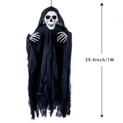 Joyin Skeleton Grim Reaper Ground Stake - Halloween Decorations 9 Joyin Skeleton Grim Reaper Ground Stake - Halloween Decorations -Spooky Home Decor ci99 oKg