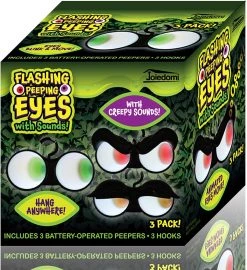 Joiedomi 3Pcs Halloween Animated Flashing Peeping Eyes - Halloween Decorations -Spooky Home Decor peep with sound 7 92460f5a b2c5 4626 b105 ba5ff1291dcc