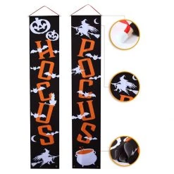 Joyin Halloween Hocus Pocus Banner 72in - Halloween Decorations 8 Joyin Halloween Hocus Pocus Banner 72in - Halloween Decorations -Spooky Home Decor ugkST3dA