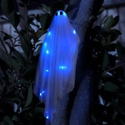 Joyin 47" Halloween Hanging Light Up Ghost Decoration - Halloween Decorations -Spooky Home Decor vx